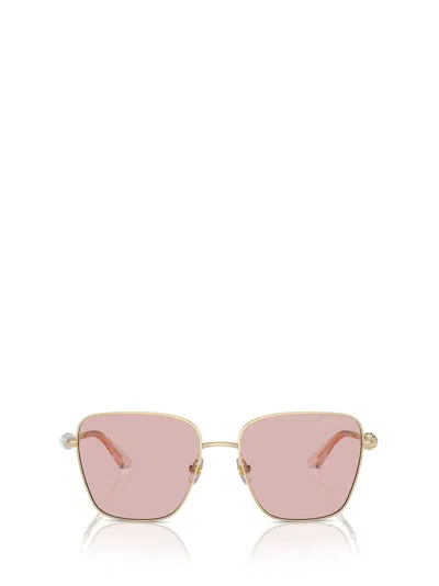 Jimmy Choo Eyewear Square Frame Sunglasses In Pink