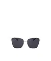 Jimmy Choo Eyewear Vella Square Frame Sunglasses In Black