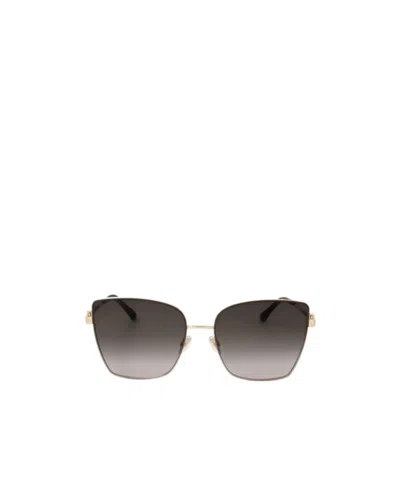 Jimmy Choo Eyewear Vella Square Frame Sunglasses In Black
