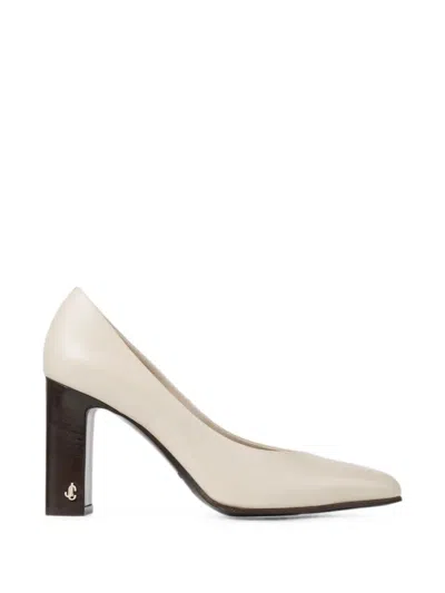 Jimmy Choo Eyla 85 Pumps In Neutral