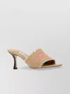 Jimmy Choo Sabot Alexia 70 In Tessuto Beige  Donna