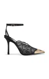 Jimmy Choo Faiz Lace Pumps In Black