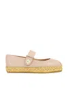 Jimmy Choo Fayence Espadrille In Macaron
