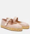 Jimmy Choo Fayence Leather Espadrilles