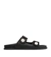 Jimmy Choo Fayence Pearl-embellished Sandals In Black