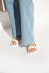 Jimmy Choo ‘fayence' Leather Slides In Cream