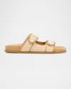 Jimmy Choo Fayence Leather-trimmed Raffia Sandals In Neutral
