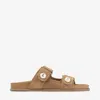 Jimmy Choo Fayence Touch-strap Sandals In Rattan