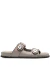 Jimmy Choo Fayence Slides In Neutrals