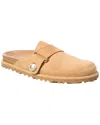 Jimmy Choo Fayence Suede Mule In Brown
