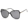 Jimmy Choo Fede Women's Sunglasses In Black