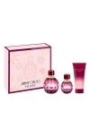 Jimmy Choo Fever Eau De Parfum 3-piece Gift Set $234 Value In No Color
