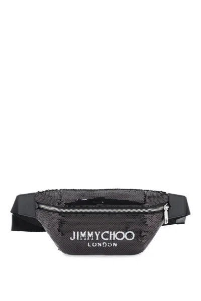 Jimmy Choo Finsley Beltpack In Nero