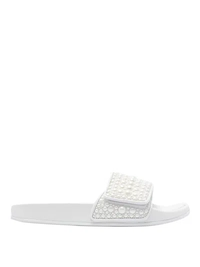 JIMMY CHOO FITZ SLIDE SANDALS
