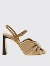 Jimmy Choo Annika 95 Canvas Peep-toe Pumps