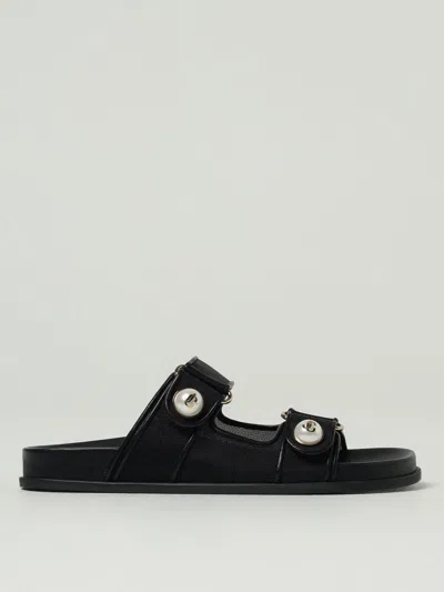 Jimmy Choo Flat Sandals  Woman Color Black