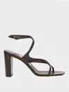 Jimmy Choo Azie 85 Leather Sandals In Coffee In Brown