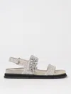 Jimmy Choo Verity Sandal Flat In Gold