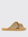 Jimmy Choo Aciel Woven Flat Sandals