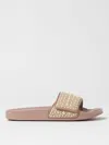 Jimmy Choo Women's Fitz Embellished Slide Sandals In Pink