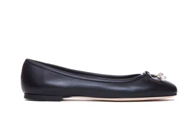 Jimmy Choo Flat Shoes In Black