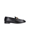 Jimmy Choo Woman Loafers Black Size 10 Soft Leather In Black