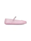 Jimmy Choo Mary Jane Jelly Ballet Flats In Pink