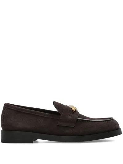 Jimmy Choo Flat Shoes In Brown