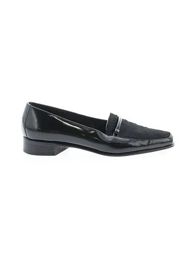 Pre-owned Jimmy Choo Flats In Black