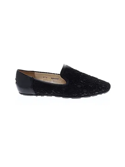 Pre-owned Jimmy Choo Flats In Black