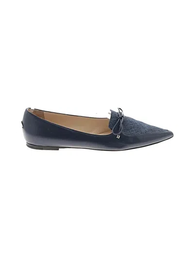 Pre-owned Jimmy Choo Flats In Blue