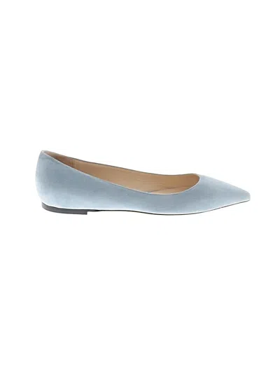 Pre-owned Jimmy Choo Flats In Blue