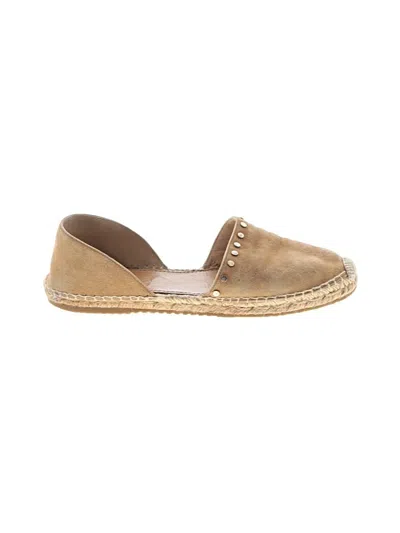 Pre-owned Jimmy Choo Flats In Tan