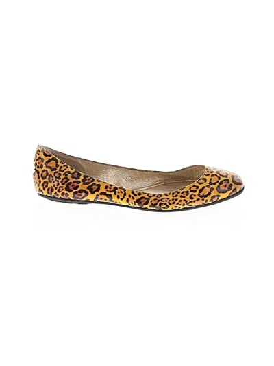 Pre-owned Jimmy Choo Flats In Yellow
