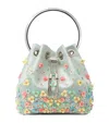 Jimmy Choo Floral Bon Bon Top-handle Bag