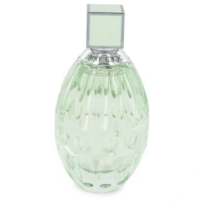Jimmy Choo Floral Eau De Toilette Spray 3.4 oz - Tester In Transparent
