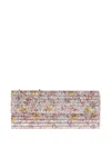 Jimmy Choo Floral-embellished Clutch Bag