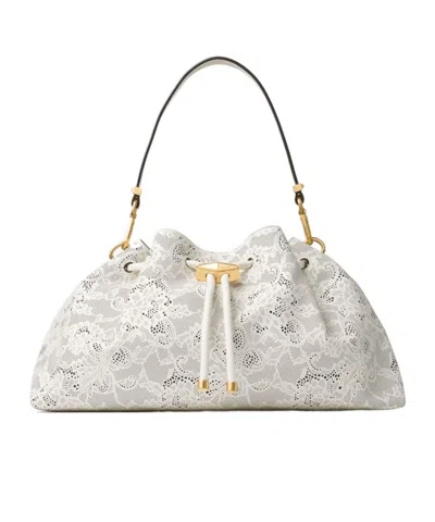 Jimmy Choo Floral-embellishment Bucket Bag