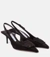 Jimmy Choo Frances 60 Suede Slingback Pumps In Brown