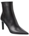 Jimmy Choo Frankie Ab 85 Leather Bootie In Black