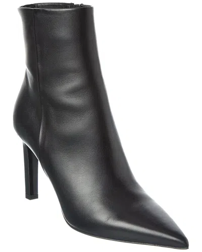 Jimmy Choo Frankie Ab 85 Leather Bootie In Black