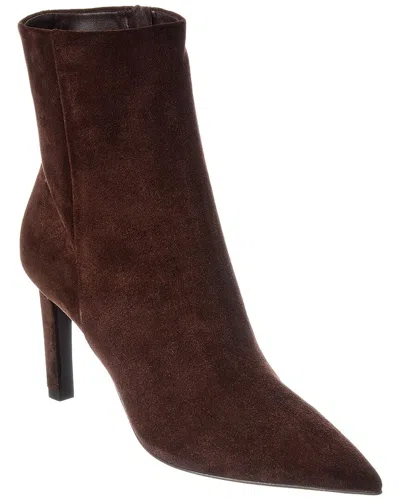 Jimmy Choo Frankie Ab 85 Suede Bootie In Brown