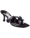 Jimmy Choo Freja 70 Suede Heeled Sandals In Black