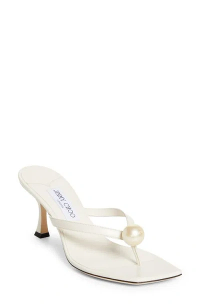 Jimmy Choo Freja Sandal In White