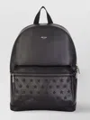 Jimmy Choo Front Pocket Studded Leather Backpack