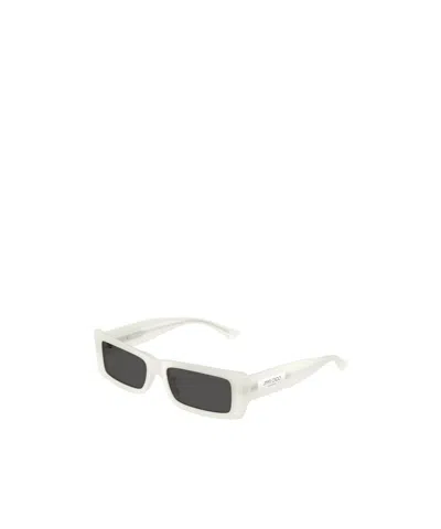 JIMMY CHOO JIMMY CHOO EYEWEAR RECTANGULAR FRAME SUNGLASSES