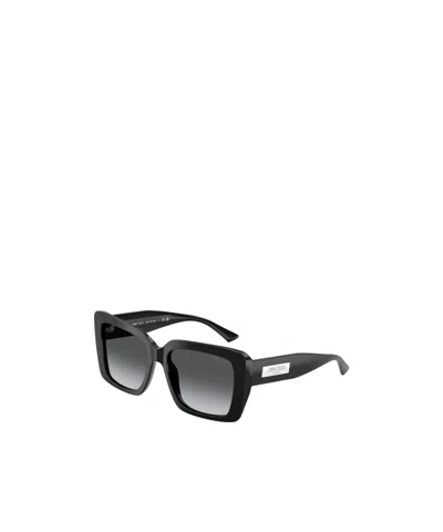 Jimmy Choo Full Frame Sunglasses In Black