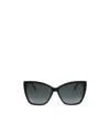 Jimmy Choo Full Frame Sunglasses In Black