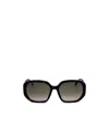 Jimmy Choo Full Frame Sunglasses In Black