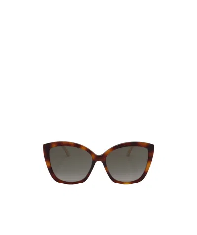 Jimmy Choo Full Frame Sunglasses In Gray
